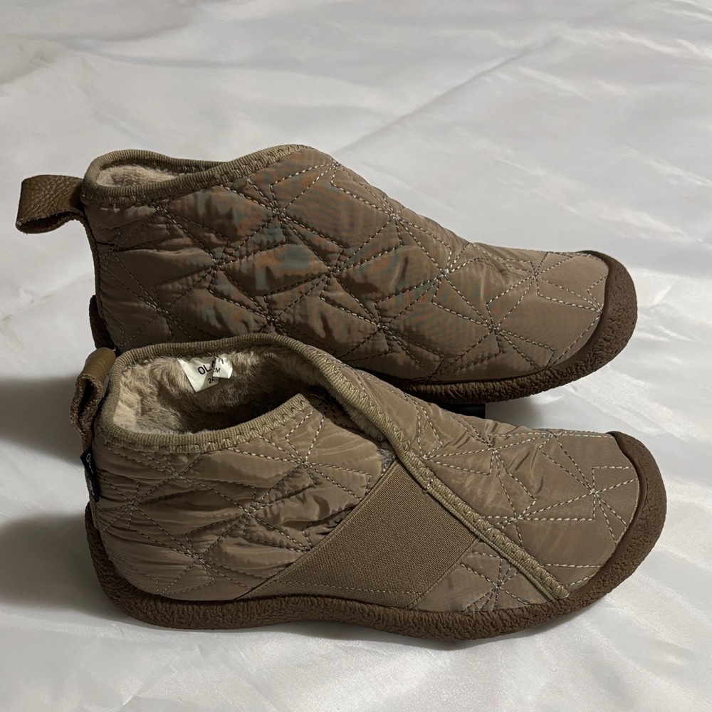 Quilted Brown shoes